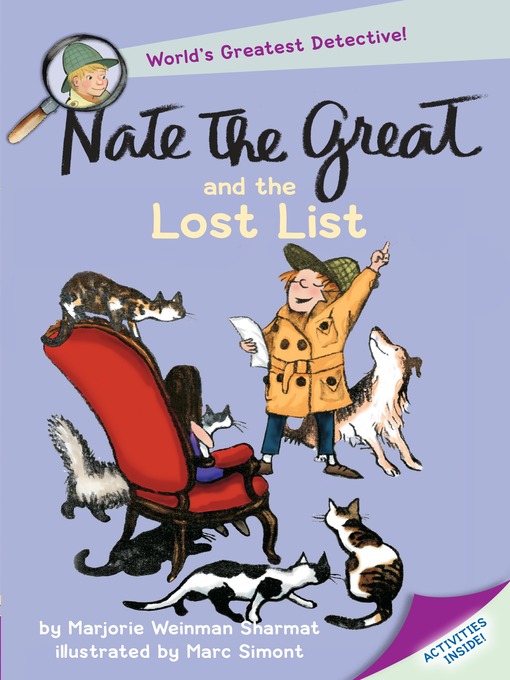 Title details for Nate the Great and the Lost List by Marjorie Weinman Sharmat - Wait list